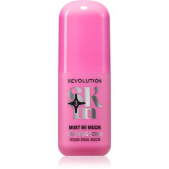 Revolution Skincare Go Gentle Vegan Snail Mucin Soothing Serum ser calmant cu efect de hidratare - imagine 2